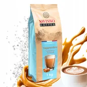 Cappuccino i kawy smakowe - Kawa Cappuccino Salty Caramel słony karmel Swisso Kaffee Premium 1kg - miniaturka - grafika 1