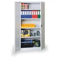 Szafy biurowe - B2B Partner Spawana szafa z maksymalnym obciążeniem półki 60 kg, 1990 x 1000 x 435 mm SBM 03030304 - miniaturka - grafika 1
