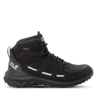 Buty trekkingowe damskie - Trekkingi Jack Wolfskin Woodland 2 Texapore Mid W 4051331 Szary - miniaturka - grafika 1