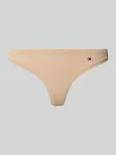 Majtki damskie - Stringi z elastycznym pasem - miniaturka - grafika 1