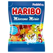 Żelki - Haribo - Żelki Mleczne Misie - miniaturka - grafika 1