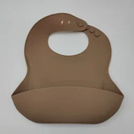 Śliniaki i fartuszki - Śliniak dla dziecka śliniak silikonowy Karmienie BLW PREZENT Miękki Duży - miniaturka - grafika 1