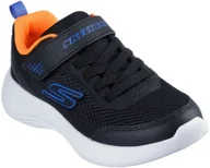 Buty dla dziewczynek - Skechers buty dziecięce Sneakersy 403615L BLK black 33 - miniaturka - grafika 1