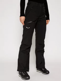 Salewa Spodnie narciarskie Antelao Beltovo Twr Pnt 28252 Czarny Regular Fit - Spodnie narciarskie - miniaturka - grafika 1
