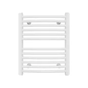 Grzejniki łazienkowe - Grzejnik łazienkowy BERTO 50 x 60 cm biały - miniaturka - grafika 1