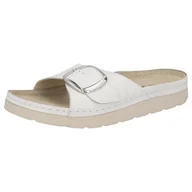 Kapcie damskie - Berkemann Elvina damskie kapcie, srebrno-biały., 37.5 EU - miniaturka - grafika 1