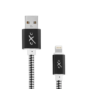 eXc Kabel USB 2.0 eXc DIAMOND USB A(M) - Lightning 8-pin(M), 1,5m, czarno-szary 5901687937380 - Kable USB - miniaturka - grafika 4
