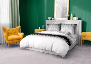 Faro, Pościel ekskluzywna bawełniana 160x200+2x70x80 Glamour 018 - Pościel - miniaturka - grafika 1