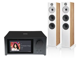 NAD C 700 V2 (czarny) + 603 S3 (dąb) - Zestawy stereo - miniaturka - grafika 1