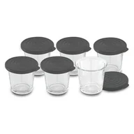 Akcesoria i części AGD - Tefal zestaw 6 szklanych pojemników XA606011 Verrines Cook4me+ - miniaturka - grafika 1