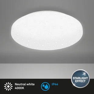 Briloner Lampa sufitowa LED Case IP44 gwieździste niebo 840 Ø 28cm - Lampy sufitowe - miniaturka - grafika 3