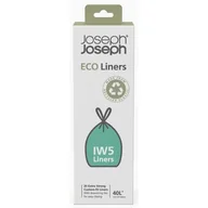 Worki na śmieci - Worki na śmieci JOSEPH JOSEPH Eco 40L (20 sztuk) Szary - miniaturka - grafika 1
