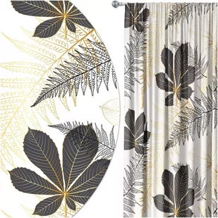 Zasłony Gotowe Na Taśmie Zasłona Na Żabki 140X250 - Zasłony - miniaturka - grafika 1