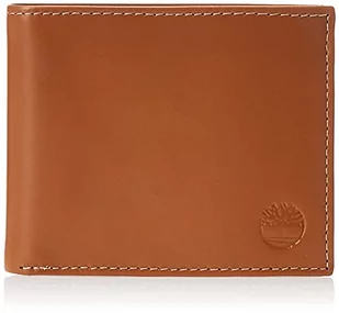 Timberland Męski skórzany portfel z dołączoną kieszenią z klapką, Jasnobrązowy (pochmurny), rozmiar uniwersalny - Portfele - miniaturka - grafika 1