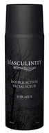 Peelingi i scruby do twarzy - Beaute Pacifique Masculinity Double Action Facial Scrub Peeling 100 ml - miniaturka - grafika 1