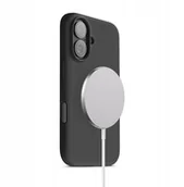 Etui i futerały do telefonów - Crong Color Cover Magnetic - Etui MagSafe iPhone 17 czarny - miniaturka - grafika 1