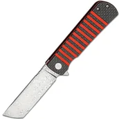 Scyzoryki - Bestech TITAN Damascus, /, Przekładka z włókna węglowego i G10 BL05B - miniaturka - grafika 1
