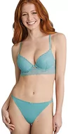 Majtki damskie - Women'secret Stringi Bielizna Damska, Zielony, M - miniaturka - grafika 1