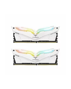 team group TEAMGROUP T-Force NIGHT HAWK DDR4 16GB 2x8GB 3200MHz DIMM CL16 1.35V RGB White Gen 2.0 - Pamięci RAM - miniaturka - grafika 1