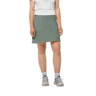 Spódnice - Spódnica Jack Wolfskin HILLTOP TRAIL SKORT W picnic green - 36 - miniaturka - grafika 1