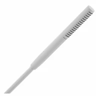 Słuchawki prysznicowe - HANSGROHE 24126700 Pulsify S Główka prysznicowa 100 1jet EcoSmart+, Slim Biał Matowy - miniaturka - grafika 1