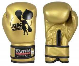 Rękawice bokserskie dla dzieci Kids Masters MJE - RPU-KM-GOLD - Rękawice bokserskie - miniaturka - grafika 1
