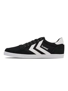 hummel Unisex Slimmer Stadil Low-Top dla dorosłych, Black White Kh - 38 EU - Koszulki i topy damskie - miniaturka - grafika 1