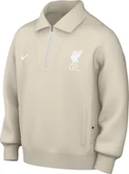 Koszulki i topy damskie - Nike Liverpool Fc Shirt LFC M Nk Df SI Qz Top, Lt Orewood BRN/White, FQ8008-104, 2XL - miniaturka - grafika 1
