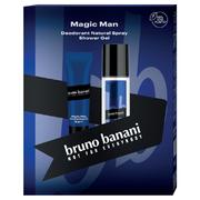 Zestawy kosmetyków męskich - Bruno Banani COTY Magic Man Zestaw Atomizer 75ml + Żel pod prysznic 50ml - miniaturka - grafika 1