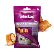 Przysmaki dla kotów - WHISKAS Relaks i Odprężenie 45g - przysmak dla kota, z kurczakiem - miniaturka - grafika 1