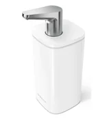 Mydelniczki i dozowniki mydła - Simplehuman Akcesoria łazienkowe - Stojący dozownik mydła w kolorze białym KT1193 - miniaturka - grafika 1