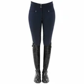 Bryczesy - Spooks Bryczesy damskie z pełnym silikonowym lejem Sarina - navy - miniaturka - grafika 1