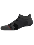 Skarpetki męskie - Skarpetki stopki męskie z bawełną SAXX - czarne moro-38-42 - miniaturka - grafika 1