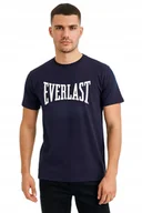Koszulki męskie - Męska koszulka Everlast t-shirt bawełniany TMB001-03 granatowy XL - miniaturka - grafika 1