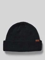 Czapki męskie - Czapka beanie z detalem z logo - miniaturka - grafika 1