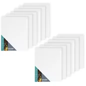 Podobrazia, bloki, papiery - Podobrazie 24X30 Cm Płótno Malarskie Zestaw 12 Szt - miniaturka - grafika 1