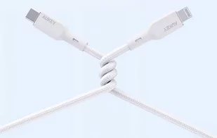 Kabel Aukey CB-NCL2 USB-C do Lightning 1.8m (biały) - Ładowarki do telefonów - miniaturka - grafika 3