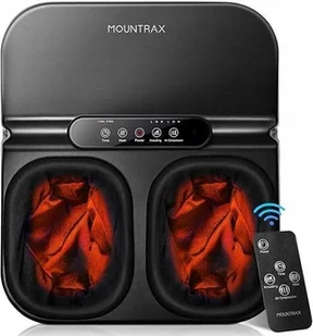 Masażer do stóp z ciepłem Kontrola prędkości Czarny - Masażery Masażer do stóp z ciepłem Kontrola prędkości Czarny - Masażery - miniaturka - grafika 1