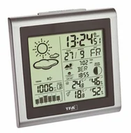 Stacje pogodowe - Radiowa stacja meteorologiczna Largo TFA 35.1145.54 Faza księżyca - miniaturka - grafika 1