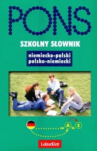 Szkolny Słownik Niemiecko-Polski, Polsko-Niemiecki - Książki do nauki języka niemieckiego - miniaturka - grafika 1