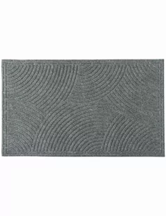 MULTI-DECOR Wycieraczka wewnętrzna PRĄŻKI 60 x 40 cm szara - Wycieraczki - miniaturka - grafika 1