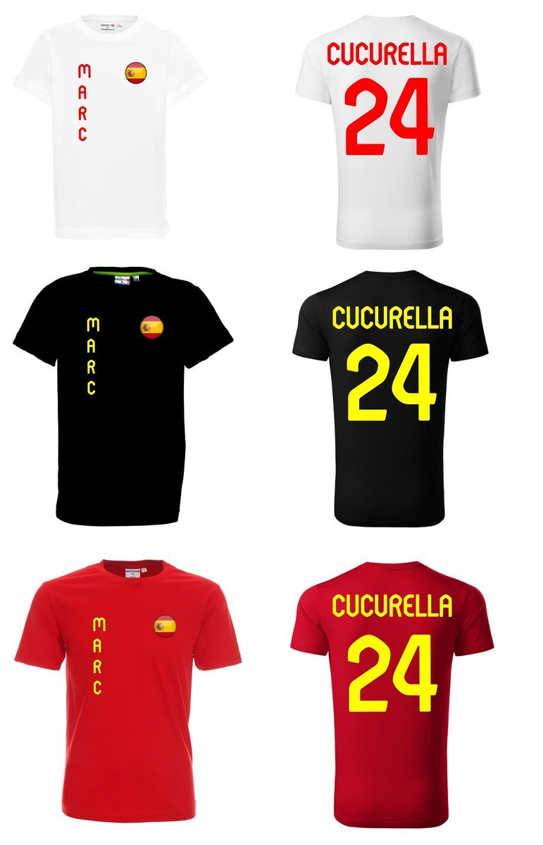 EURO 2024 Koszulka HISZPANIA MARC CUCURELLA 24 jr