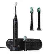 Szczoteczki elektryczne - OROMED ORO-BRUSH Czarny + Końcówka szczoteczki OROMED Oro-Brush Czarny (2 sztuki) - miniaturka - grafika 1