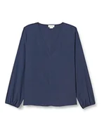 Bluzki damskie - RISA Damska bluzka z długim rękawem Lymoa, szary, XL - miniaturka - grafika 1