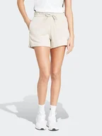 Spodenki damskie - adidas Szorty w kolorze kremowym - miniaturka - grafika 1