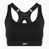Bielizna sportowa damska - Biustonosz treningowy damski Reebok Lux High Impact black WYSYŁKA W 24H 30 DNI NA ZWROT - miniaturka - grafika 1
