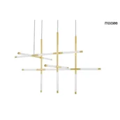 Lampy sufitowe - Moosee lampa wisząca mikado s złota MSE1501100487 - miniaturka - grafika 1