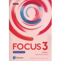 Focus Second Edition 3 Teachers Book + 4CD i DVD Reilly Patricia Tkacz Arek Grodzicka Anna - Książki edukacyjne - miniaturka - grafika 1