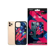 Etui i futerały do telefonów - Etui PanzerGlass ClearCase antybakteryjne wersja Mikael B Limited Artist Edition na iPhone 11 Pro Max - wielokolorowe - miniaturka - grafika 1