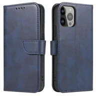 Etui i futerały do telefonów - Magnet Case elegancki futerał etui pokrowiec z klapką i funkcją podstawki iPhone 14 Plus niebieski - miniaturka - grafika 1